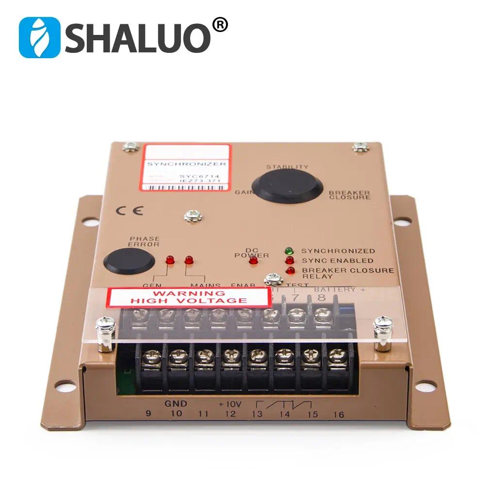 SYC6714 Engine Governor Speed Controller Generator Synchronizer Load Sharing Module DC Motor Control Board Generator Parts