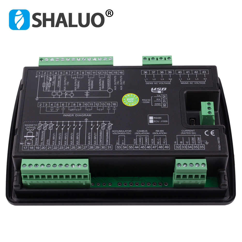 automatic genset controller LXC6110 Completely replaced 6110