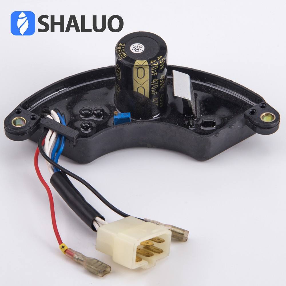 Three phase 5kw gasoline avr automatic adjustable voltage regulator petrol Generator stabilizer 7 wires 5KW