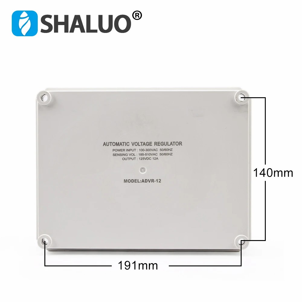 KUTAI ADVR-12 AVR Automatic Voltage Regulator Stabilizer Single Three Phase Sensing and Single Three Phase Power Input 12Amp
