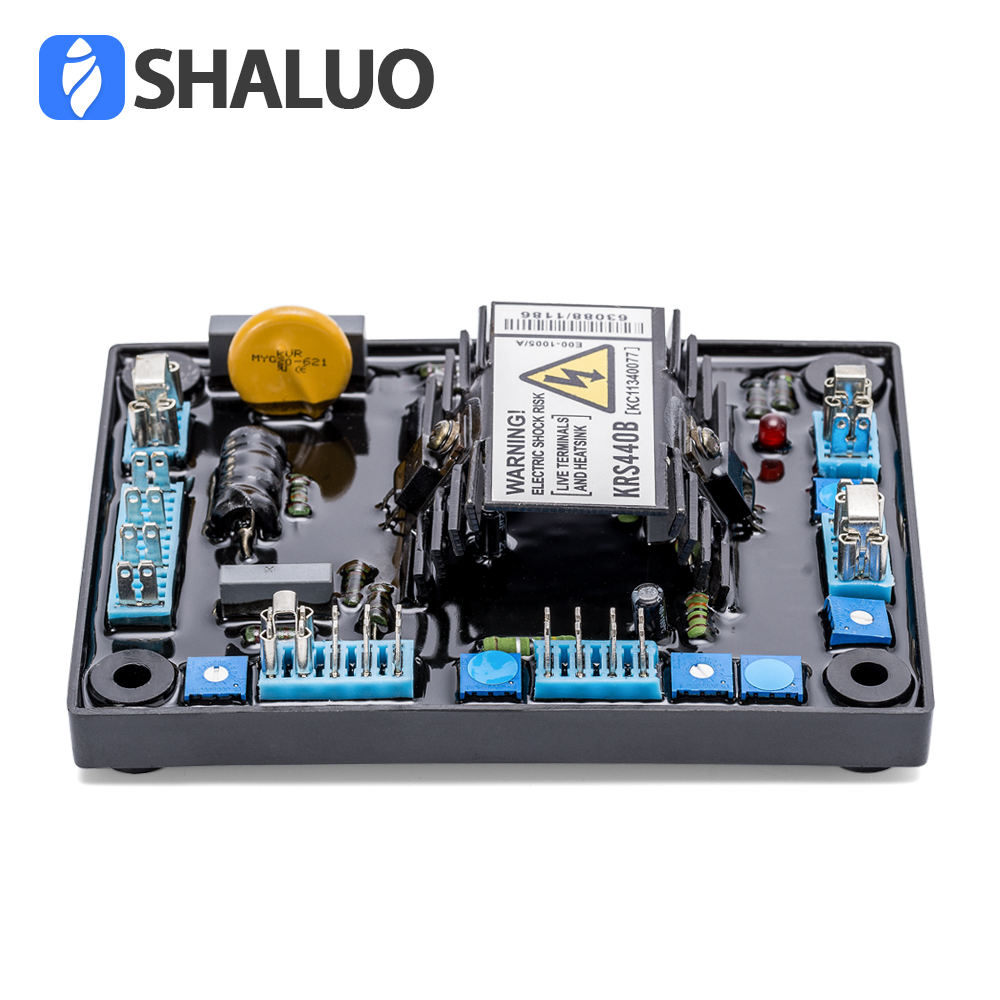 KRS440B Alternator Avr Three phase Diesel Generator Set electronic board automatic voltage stabilizer circuit diagram
