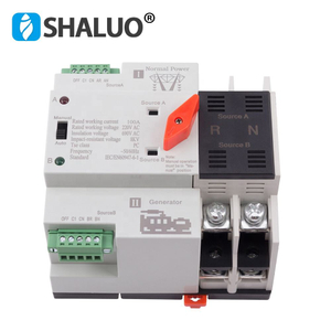 Generator Spare Parts ATS automatic transformer switch 2P 63A SLSP1-100A Electric Control Curcuit Breaker Single Three Phase AC