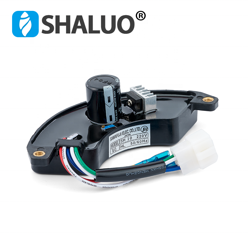 Gasoline Generator Spare Parts Avr 5kw 6kw 7.5kw universal single phase 6 wires ac automatic Voltage regulator