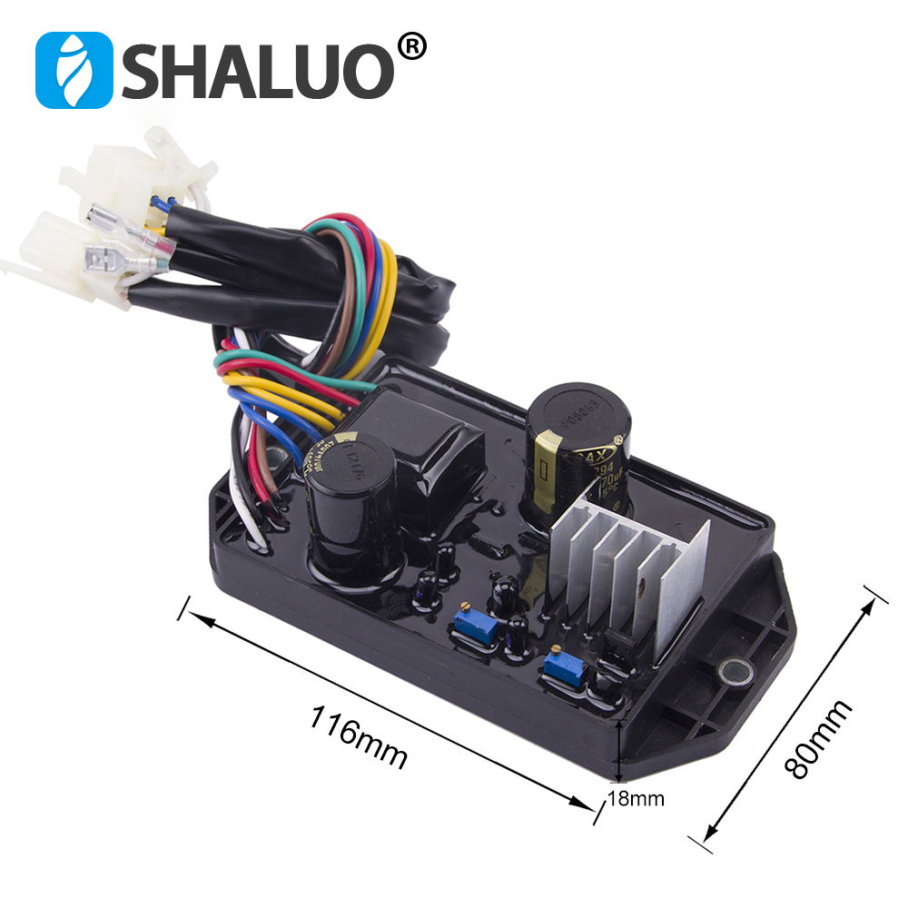 5KW ktw-k AVR laser diesel generator automatic voltage regulator control module stabilizer single end
