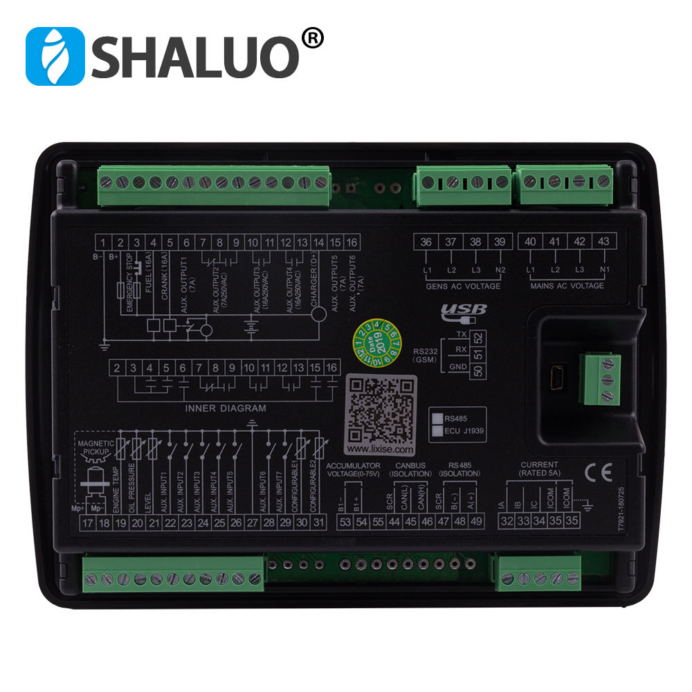 Lixise diesel genset Generator intelligent control panel controller LXC6120N