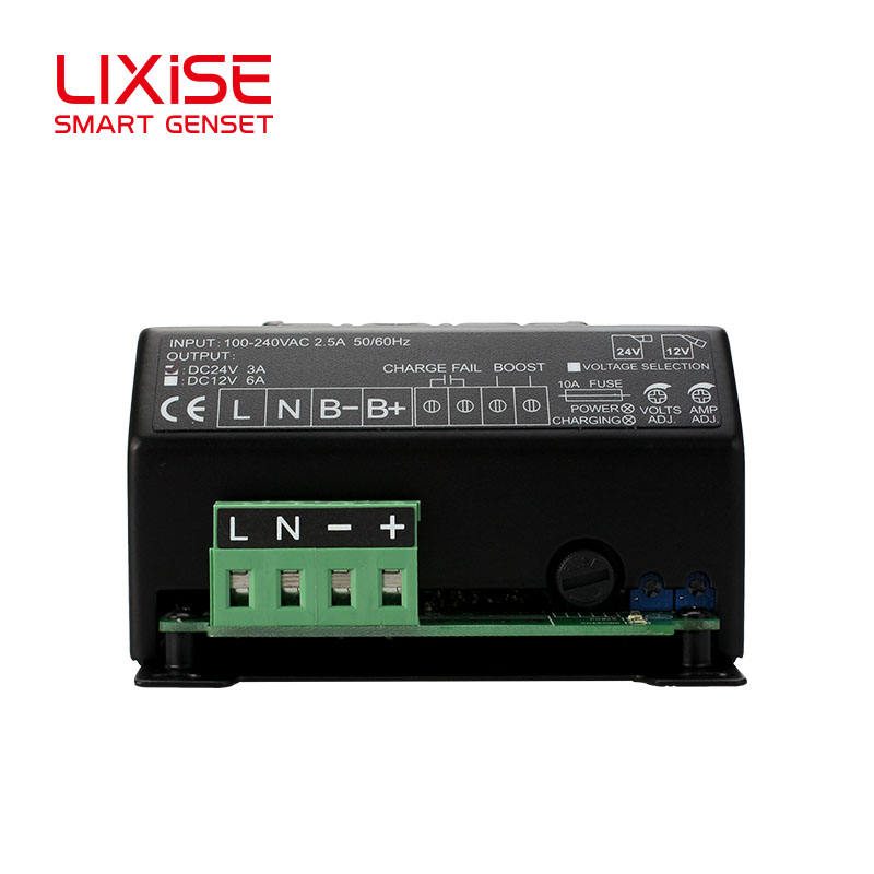 Diesel Generator Genset 24v 3a Automatic 3 Stage Intelligaent Battery Charger LIXiSE LBC2403
