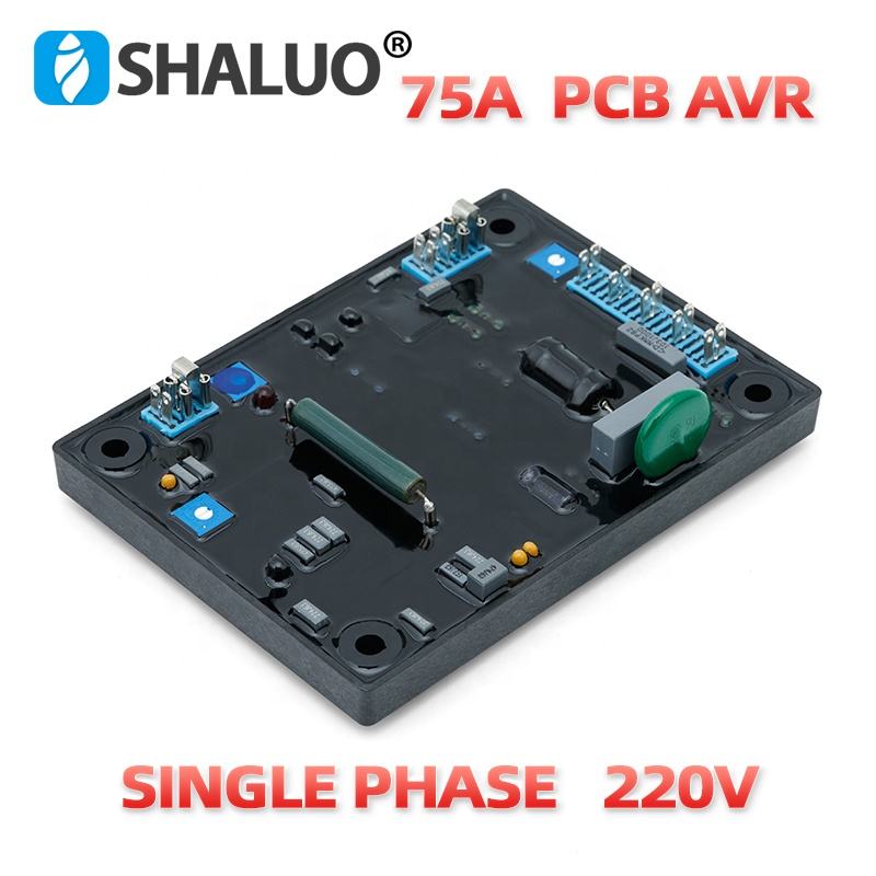 75A brush generator PCB plate single phase automatic voltage regulator avr
