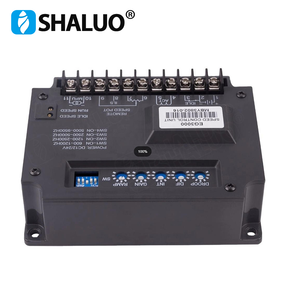 Diesel Generator Engine Governor Genset Regulator Stabilizer Speed Controller EG3000 Control Unit