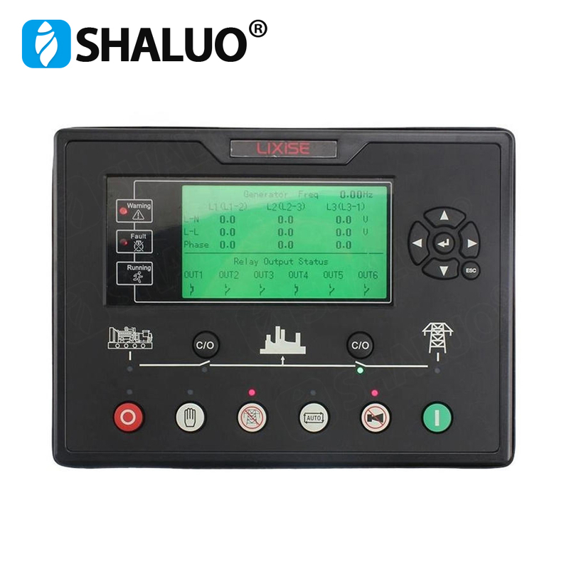 LIXiSE LXC7110 LXC7120 LCD AMF Auto Start Diesel Automatic Generator Start Controller Control Panel GSM GPRS Control Modules