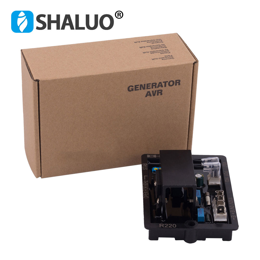 Diesel Generator AVR R220 Genset Spare Parts Automatic Voltage Regulator for Brushless Alternator