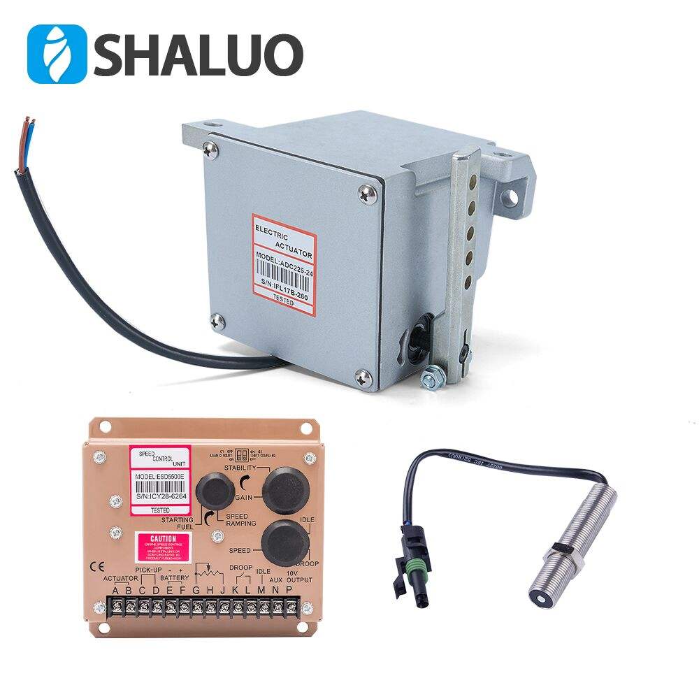 ADC225 Electric Governor Actuator diesel engine generator part speed controller fuel pump electromagnetic heavy duty 12v 24V