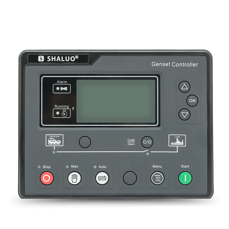 6120 Generator Set Controller LCD Automatic start genset Ats control box terminal charge panel alternator part 6120U