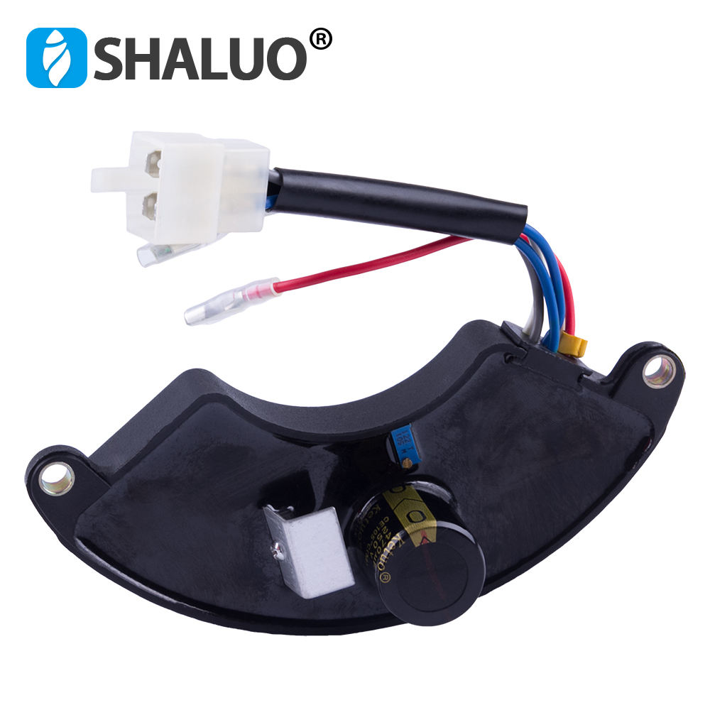 Gasoline Generator Spare Parts Single Phase Generator Avr Automatic Voltage Regulator 5kw 470UF Avr Stabilizer 220v 400V 5kw