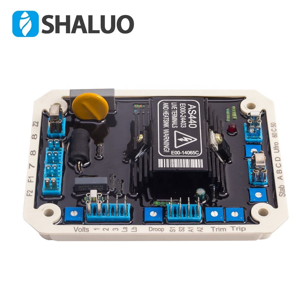 AS440 Single 3 Phase Voltage Regulator universal ac diesel alternator AVR controlled electric Power Controller Stabilizer module
