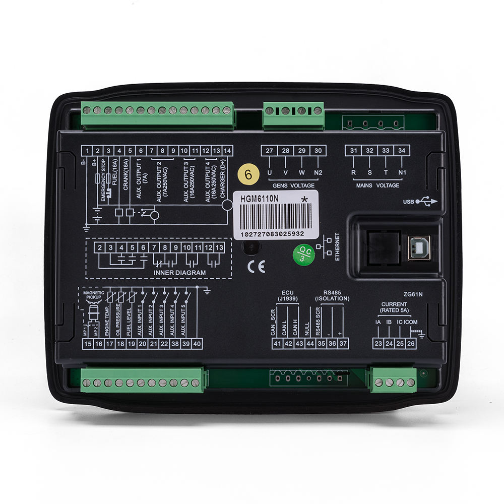 Smartgen Generator automatic Control Panel intelligent Module Controller 6110N