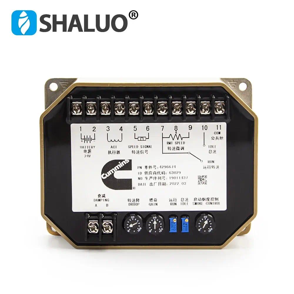 Cummins Diesel Generator Speed Controller 4296674 NT855 K19 Board Engine Speed Govornor Control Unit Module 4296675 K19 KV38