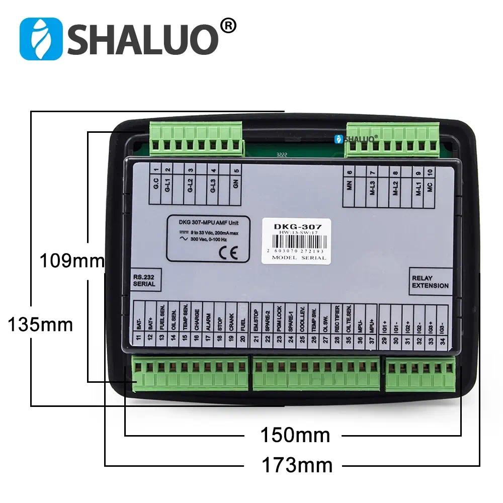 Compatible DATAKOM Unit DKG-307 DKG307 Control Module MPU AMF CAN Generator Automatic Mains Failure Controller Panel Genset Part