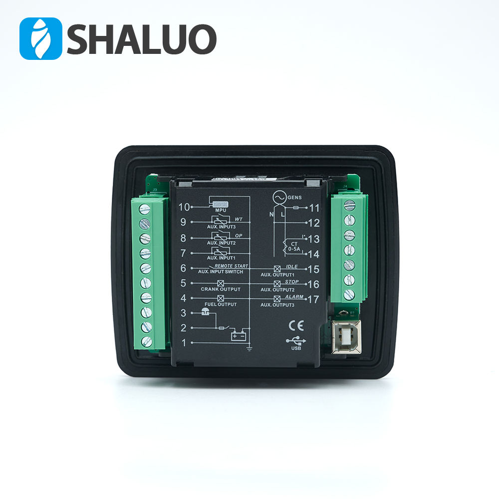 DC30D generator start stop parameter monitoring engine control module unit