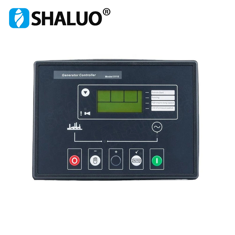 Genset Electronic Circuit Board Power Generator Controller 5110 LCD Diesel Alternator Part Automatic Start Diesel Engine Control Panel