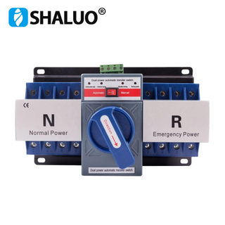 Ats 63a 4P Electrical Ats Panel Board Change over Switch Automatic Transfer Switch for Generator DC Power Switches