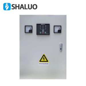 Aisikai 100A 4P Diesel Generator ATS Dual Power Automatic Transfer Switch Control Cabinet Box with Smartgen Controller Module