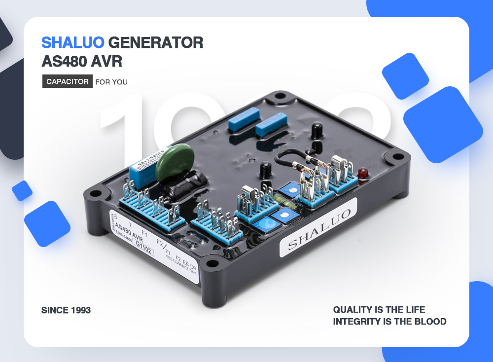 AS480 Automatic Voltage Regulator for diesel brushless Generator