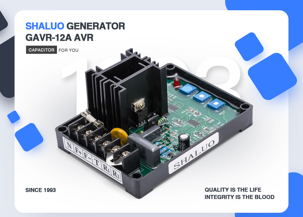 Diesel generator electronic integrated board stabilizer circuit diagram automatic voltage regulator avr GAVR 12A
