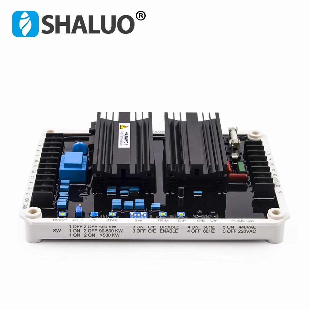 KUTAI ADVR-12 AVR Automatic Voltage Regulator Stabilizer Single Three Phase Sensing and Single Three Phase Power Input 12Amp