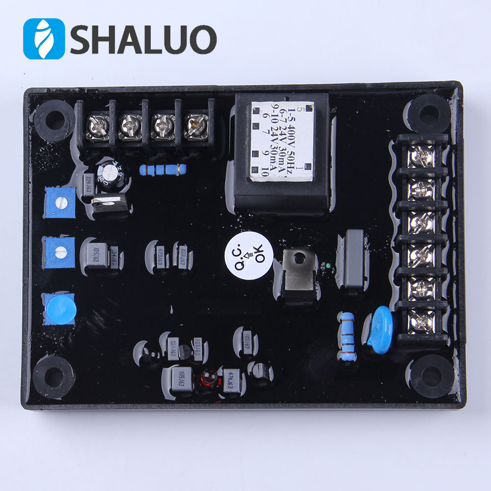 STC automatic voltage regulator rectifier avr Diesel generator set 50A 75A 100A 3 phase 380V Alternator Brush avr