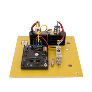 Welder Generator Automatic Voltage Regulator AVR Board Assembly with Heat Sink Rectifier Fuse Genset Repair Parts
